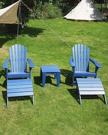High Back Patio Counter Stool - All-Weather Durable Bar Stool