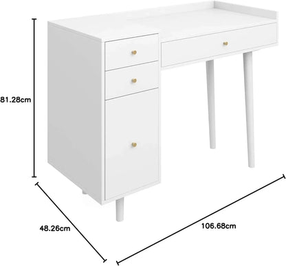 Kids' Study Desk and Chair Set with Cork Bulletin Board - Spacious and Sturdy Design