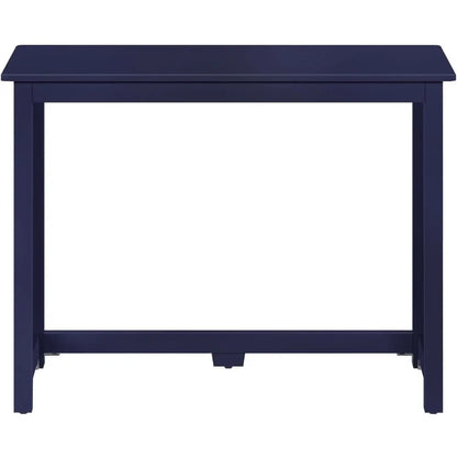 Modern Engineered Wood Study Desk with Solid Pine Frame