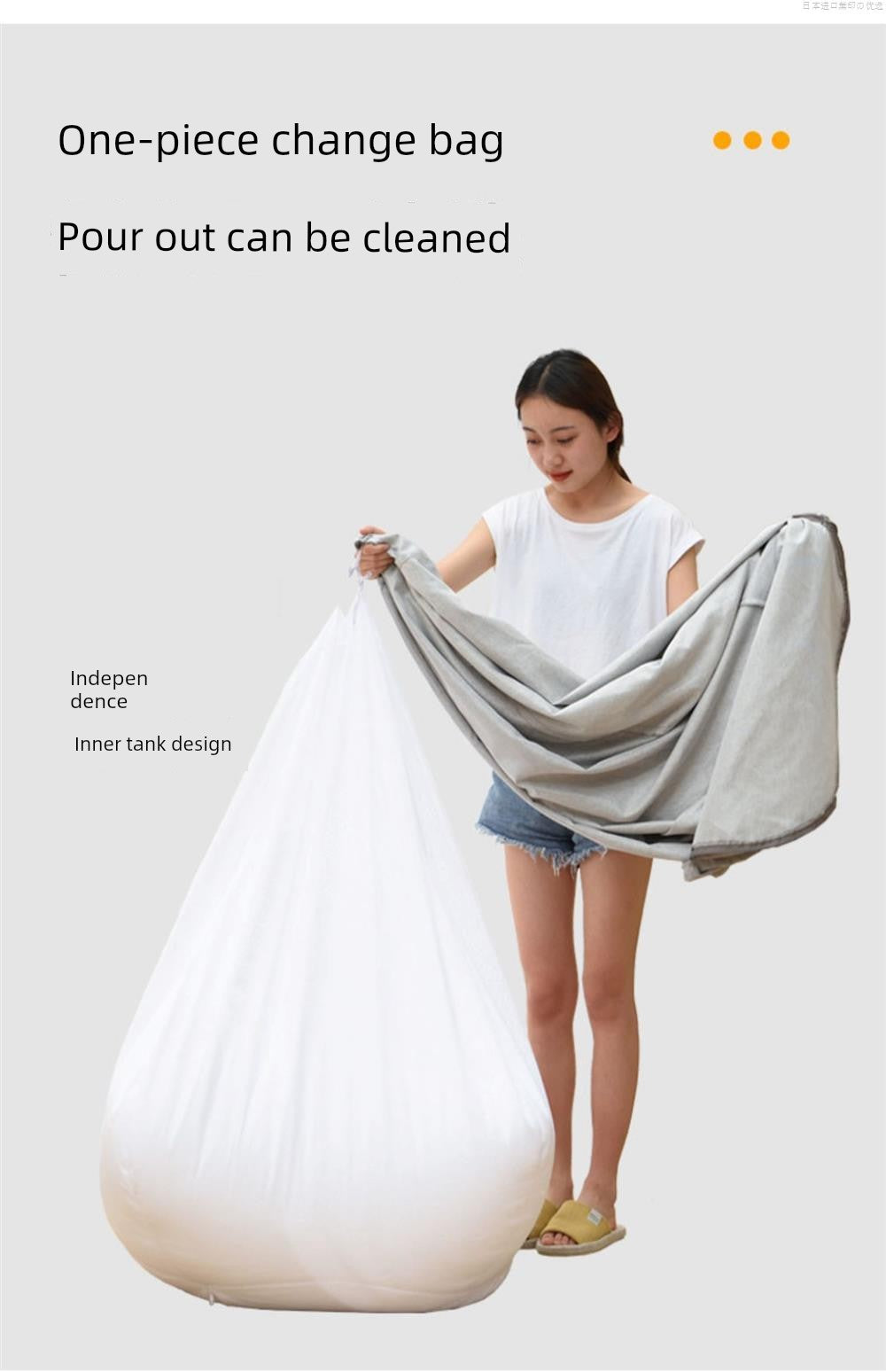 Bean Bag Balcony Bay Window Long-Sitting Small Apartment Bean Bag Sofa