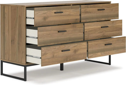 Mid-Century Modern Dresser - Industrial Chic Design for Bedroom Refresh