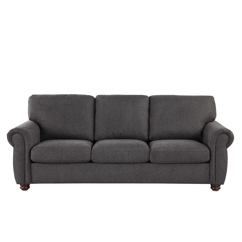 Modern U-Shaped Convertible Sofa Bed – Minimalist Design, High-Density Sponge, Durable Fabric