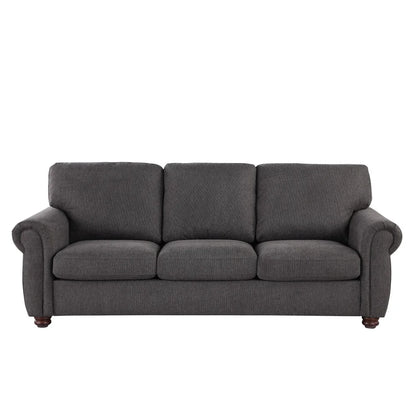 Modern U-Shaped Convertible Sofa Bed – Minimalist Design, High-Density Sponge, Durable Fabric
