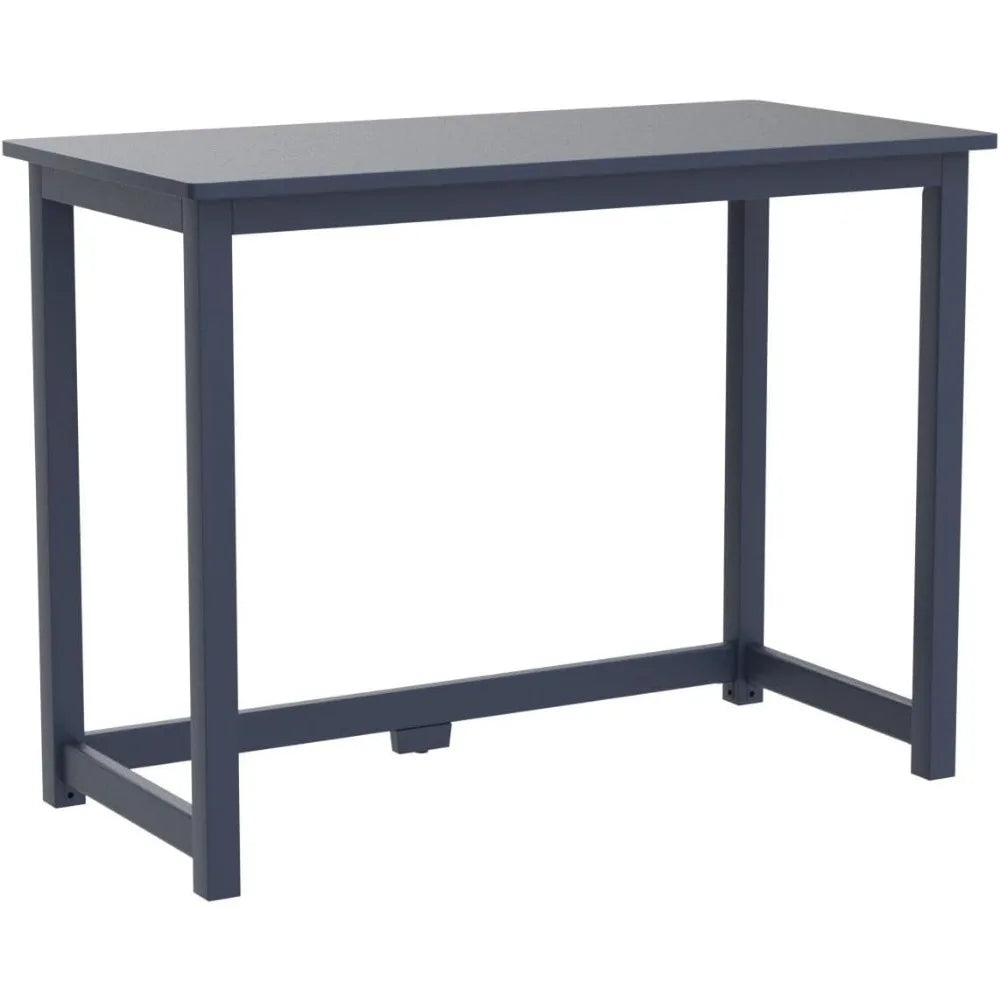 Modern Engineered Wood Study Desk with Solid Pine Frame