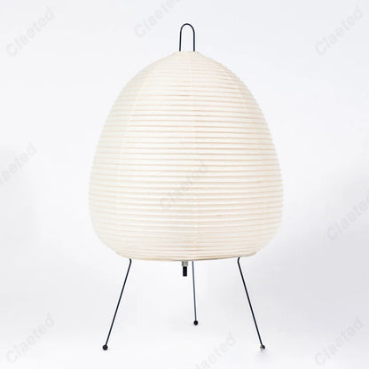 Japanese Design Akari Noguchi Yong Table Lamp Rice Paper Standing Lamp Bedroom Home Decor Study Living Room Bar Light Fixtures