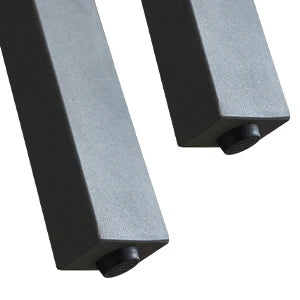 7-Piece Modern Dining Set – Extendable Table with 6 PU Leather Chairs, Mid-Century Industrial Style, Space-Saving Design