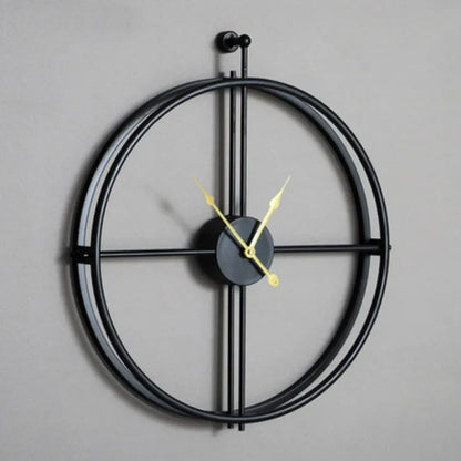 Minimalist Dome Wall Clock – Silent Metal Needle Display, Available in 50cm or 60cm Sizes