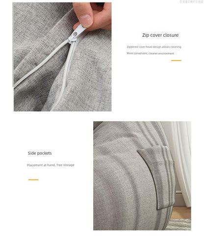 Bean Bag Balcony Bay Window Long-Sitting Small Apartment Bean Bag Sofa