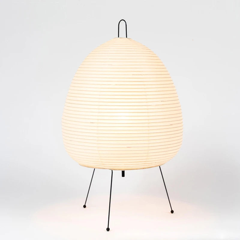 Japanese Design Akari Noguchi Yong Table Lamp Rice Paper Standing Lamp Bedroom Home Decor Study Living Room Bar Light Fixtures